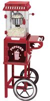 Retro XXL Popcorn-Maschine mit Wagen 1,15 Meter hoch Popcorn-Maker Epiq 80001270