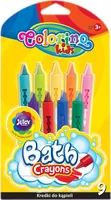 Colorino pastelky voskové do vany 9 barev