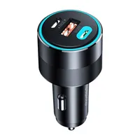 Choetech Quick Charge autonabíjačka, 130 W, 2xUSB-C + USB-A, čierna (TC0011)