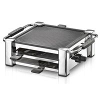 Rommelsbacher RCC 1000 Raclette mit 4 Raclettepf?nnchen, Thermostat