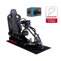 Speedmaster Pro Schwarz - Nürburgring Edition Carbonfaser Optik - Logitech G923 Bundle, Größe:OneSize, Farbe:Schwarz