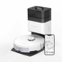 Roborock S8+ Robot Vacuum Cleaner white Staubsaugroboter