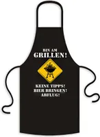 Grillschürze Bin am Grillen! - Sonstige Textilien