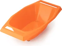 Börner Auffangschale für V3 TrendLine Küchenhobel  Salatschüssel V-Hobel Zubehör Auffangbehälter Gemüsehobel, Farbe:Orange