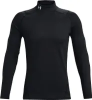 Under Armour Coldgear Armour Fitted Mock Langarm-t-shirt Schwarz S / Regular Mann Schwarz S