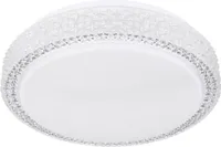 LED Deckenleuchte, Kristalle, Sternenhimmel, CCT, D 30 cm