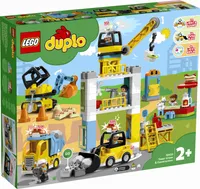 LEGO DUPLO 10933 - Duży plac budowy ze światłem i dźwiękiem