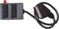 Scart-Verteiler, 2-fach, UmschaltBOX -mit Schalter