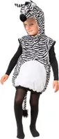 Kinderkostüm Weste Zebra 104
