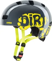 Kask Uvex Kid 3 dziecięcy szaro-limonkowy Dirtbike wielkość 51-55 cm S41.4.819.1115
