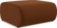 Pouf - Hocker - Samt - Terrakotta - EKAHI