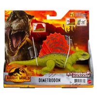 MATTEL GWN15 - Jurassic World Dominion Extreme Damage Dimetrodon Dinosaurier