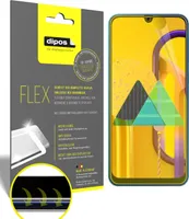 3x Schutzfolie für Samsung Galaxy M21 Folie, 100% Displayabdeckung, dipos Flex