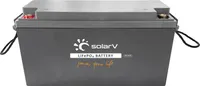SolarV ®   Lithium Batterie LiFePO4 Batterien 25,6V 100Ah - BMS integriert, 0% MwSt