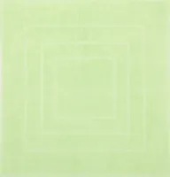 Betz Badvorleger 60x60 cm PALERMO Badematte Badteppich Duschvorleger 100% Baumwolle 680g/m²  Farbe: grün