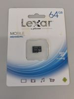 Lexar 64GB microSDXC Speicherkarte ohne SD Adapter - LSDMI64GABEUC10
