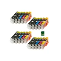 20x kompatible Tisanto Tintenpatrone XXL kompatibel zu Canon Pixma IP 7250 IP7250