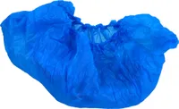 Überschuh Einmal Kunststoff blau, 10 St