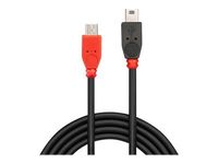 LINDY USB 2.0 Kabel Typ Micro-B/Mini-B M/M OTG 0.5m