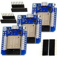 AZ-Delivery Mikrocontroller ESP32 D1 Mini NodeMCU WiFi Modul + Bluetooth Internet Entwicklungsboard kompatibel mit Arduino, 3