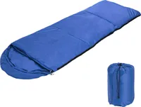 Toboli spací vak modrý 210x75cm prikrývka spací vak 950g ultraľahké syntetické vlákno pre kempovanie a outdoor
