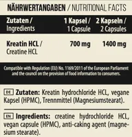 MST - Creatine HCL 300 Kapseln