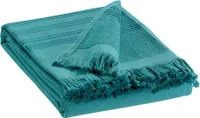 Vivaraise Hamamtuch-Strandtuch Cancun 90 x 180 cm 100% Baumwolle in Farbauswahl, Farbauswahl::fichte