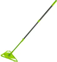 Maximex Mop TRIANGEL - Mop na podlahy a dlaždice, plast (ABS), 28 x 68-160 x 3 cm, čierny