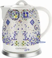 Concept RK-0020, 1,5 l, 1350 W, Weiß, Überhitzungsschutz