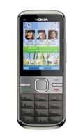 Nokia C5-00, 5,59 cm (2.2 Zoll), 240 x 320 Pixel, 5 MP, Symbian OS, 9.3, Grau