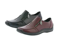 Rieker L1780 Schuhe Damen Halbschuhe Slipper , Größe:38 EU, Farbe:Schwarz