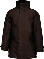 Kariban Herren Parka Kapuzenparka Regenmantel Isolierjacke Winterjacke, Größe:3XL, Farbe:Chocolate