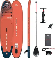 AQUA MARINA MONSTER 12'0" iSUP Board Set aufblasbar Stand Up Paddle Surfboard 366cm