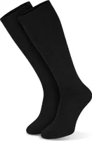 Kompressionsstrümpfe Stützkniestrümpfe Kniestrümpfe Uni - 35/38 - Schwarz