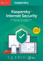 Kaspersky Internet Security (5 Geräte I 1 Jahr) (Code in a Box) - CD-ROM-Eurobox