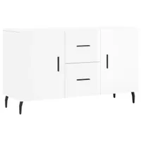 Kredens biały wysoki połysk 100x36x60 cm materiał drewnopochodny
