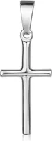 MATERIA by Matthias Wagner Kreuz Anhänger Silber 925 Herren Damen Religion KA-305-Silber