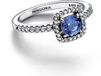 PANDORA Timeless Damen Halo-Ring aus 925er Silber mit Zirkonia