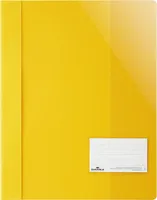 DURABLE Sichthefter A4+ Beschriftungsfenster 90x57 mm,269004 gelb