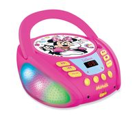 Lexibook RCD109MN Disney Minnie CD-Player mit Bluetooth und LED