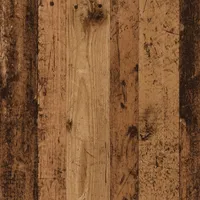 vidaXL Podstawka pod monitor o wyglądzie starego drewna 100x24x16 cm materiał drewnopochodny