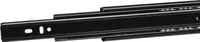 SOTECH 2 Paar (4 St.) Schubladenschienen Vollauszug Länge 650 mm Tragkraft 45 kg Höhe 45 mm schwarz