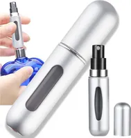 Cestovný rozprašovač parfému 5 ml strieborný