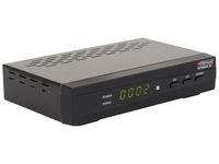 RED OPTICUM NYTROBOX AX S2 Sat Receiver mit Aufnahmefunktion I Digitaler Satelliten-Receiver HD 1080p - HDMI - SCART - USB - Coaxial Audio I 12V Netzteil ideal für Camping I DVB-S2 Receiver Schwarz