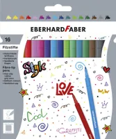 EBERHARD FABER Fasermaler 16er Kartonetui