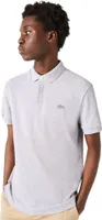 Lacoste regular fit polokošeľa s krátkym rukávom šedá