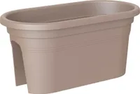 artevasi© VENEZIA Jardiniere Geländerkasten Taupe 60 cm - Kunststoff