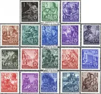 Briefmarken DDR 1953 Mi 362-379 (kompl.Ausg.) postfrisch Fünfjahresplan (I)