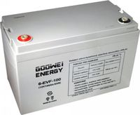 GOOWEY ENERGIE Pb Traktion Sicherung Akkumulator VRLA GEL 12V/100Ah (6-EVF-100)