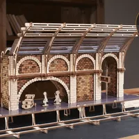 UGEARS Harry Potter Bahnsteig 9 ¾ 3D Holzpuzzle